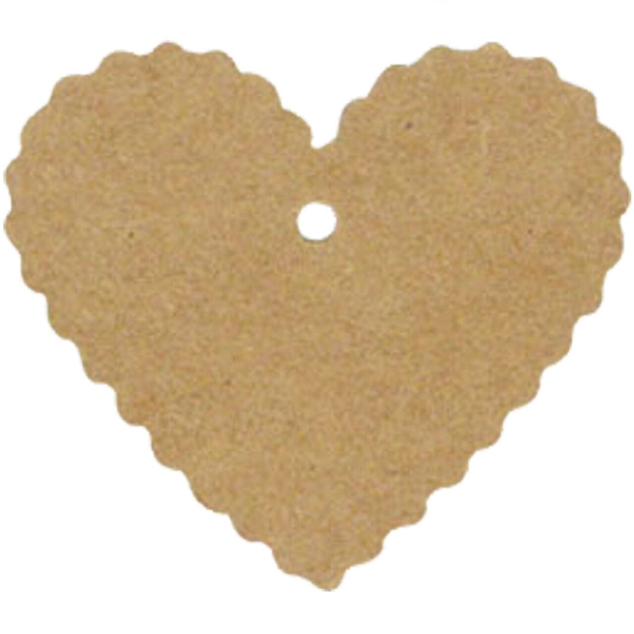 Wrapables 50 Gift Tags/Kraft Hang Tags with Free Cut Strings for Gifts, Crafts & Price Tags